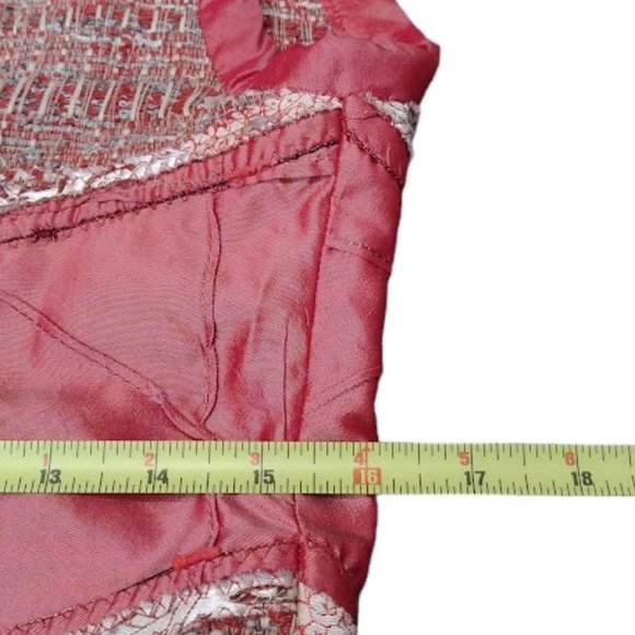 Giselle Shepatin Silk Vest Boho Handwoven Chic Minimalist Southwestern Top Sz XS - Picture 13 of 14